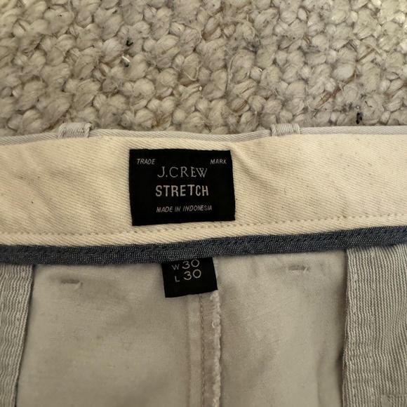 J. Crew Off-White Chino Pants 30x30 484 Fit - Picture 3 of 3